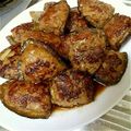 Dorami925's cooksnap of when they made なすの肉詰め　甘辛煮.