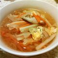 Ｍｒ．ポテトヘッド's cooksnap of when they made 超簡単！サンラータン風スープ.