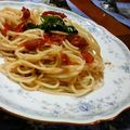 kumi☆win's cooksnap of when they made 梅のさっぱり冷たいﾊﾟｽﾀ♪.