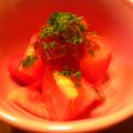mamoto's cooksnap of when they made 冷やしトマトの青じそジュレ添え.