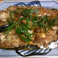 3yentown's cooksnap of when they made ちょっとお気取りさんの【茄子バーグ】.