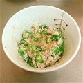 ことぶき君's cooksnap of when they made ☆オクラのツナマヨ和え.