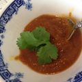 sorarico's cooksnap of when they made シンガポールチキンライス用チリソース.