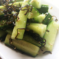 Bärlauch's cooksnap of when they made きゅうりの塩昆布和え.