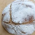 mono87's cooksnap of when they made ✲全粒粉の田舎パン✲.
