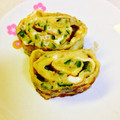 chinakei's cooksnap of when they made お弁当に✿さめてもふわふわ！おくら卵焼き.