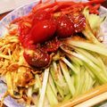 ぺあちぃ's cooksnap of when they made 簡単美味しい最高冷麺ダレ.