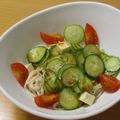 もんしゅしゅ's cooksnap of when they made そうめんサラダ＊わさびドレッシングで♡.