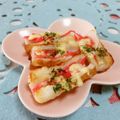 赤い電話's cooksnap of when they made ﾁｸﾏﾖ！お弁当のおかずに一品！.