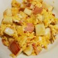 島梨寿's cooksnap of when they made はむはんぺんたまご.