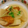 ゆっちょん1017's cooksnap of when they made シャトルシェフで大根と竹輪の煮物.
