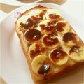 sweet_rose's cooksnap of when they made ♡塩チョコバナナトースト♡.