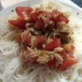 ちゅんたい's cooksnap of when they made ツナとトマトのぶっかけ素麺.