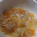 プルメリアのブーケ's cooksnap of when they made 離乳食☆ツナと玉ねぎとにんじんの煮物.
