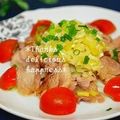 ruruchirin's cooksnap of when they made 簡単♪豚バラ うまネギ塩ダレ♡.