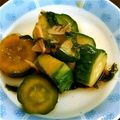 ☆haruta☆'s cooksnap of when they made きゅうりと大葉とにんにくの醤油漬け☆夏.