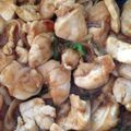 chomemama's cooksnap of when they made 簡単！鳥胸肉の焼き肉タレ炒め！！.