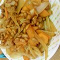 ありりんちょ's cooksnap of when they made 玉ねぎとにんじんと納豆の炒めサラダ風.