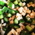 よぅゆぅるぅ's cooksnap of when they made 長芋とオクラの梅和え　カツオ風味.