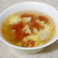 ＊サラーム＊'s cooksnap of when they made トマトとレタスの卵スープ.