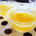 わ！！！！'s cooksnap of when they made 桃のコンポートゼリー＆ヨーグルトゼリー♡.