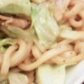 Junichilow's cooksnap of when they made ちくわと彩り野菜たっぷり焼きうどん.