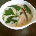 シューフロマージュ's cooksnap of when they made 我が家の茶碗蒸し 餅入り♪.
