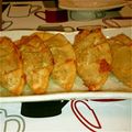 ricky123's cooksnap of when they made ツナ納豆の揚げしそ餃子.