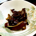 ジュビジュビーロ's cooksnap of when they made ナスの皮のきんぴら.