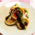 シャンプーハット's cooksnap of when they made 紅生姜を竹輪でくるくる巻☆マヨソース味.