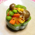 シャンプーハット's cooksnap of when they made お弁当に❤しめじミックスベジ炒め❤.
