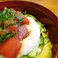 lalpedhuez's cooksnap of when they made アボカドととろろトロうどん.