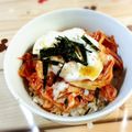 ジョリポン's cooksnap of when they made 我が家のキムチ丼♪.