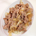 ニャロメ（ΦωΦ）'s cooksnap of when they made 豚の生姜焼き　.