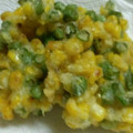 クッキー５５１３'s cooksnap of when they made 簡単♡とうもろこしとインゲンのかき揚げ.