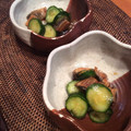 おさむーちょ's cooksnap of when they made タレで簡単☆うなぎときゅうりの酢の物.