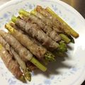 ともまみぃ's cooksnap of when they made ☆アスパラまるごと豚肉巻き☆.
