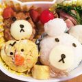 クラリーヌ's cooksnap of when they made キャラ弁♡リラックマ.