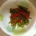 ちょこあいす1030's cooksnap of when they made じゃがいもとモロッコ豆のきんぴら.