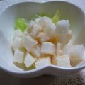 りーたみ's cooksnap of when they made ポリポリ✿ぴんくのコロコロ大根✿.