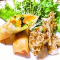 keiO3's cooksnap of when they made 分量簡単♪かぼちゃとブロッコリーの春巻き.