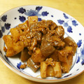 ぽりぽり拓庵's cooksnap of when they made 胡桃と蓮根と蒟蒻の✽味噌炒め✽.