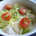 NAGANO久留米's cooksnap of when they made 暑い日に！野菜そうめん☆。•。•.