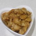 こいかん's cooksnap of when they made 鶏皮で1品☆甘辛炒め.