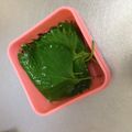 dechikg's cooksnap of when they made 簡単♪大葉の保存.