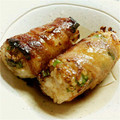 あっくんママyuki's cooksnap of when they made 簡単♬焼き肉のたれDE肉巻きおにぎり.