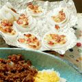 ばぶﾁｬﾝ's cooksnap of when they made たまねぎに♥ベーコンチーズ乗せ.