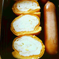 チョビ６６６'s cooksnap of when they made ☆まんなかがまっしろい卵焼き☆.