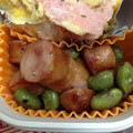 こたつねこくん's cooksnap of when they made 枝豆再利用♪お弁当にも☆ウインナ炒め＊.