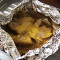 Snih_'s cooksnap of when they made タラのホイル焼き（カレーマヨ味☆）.